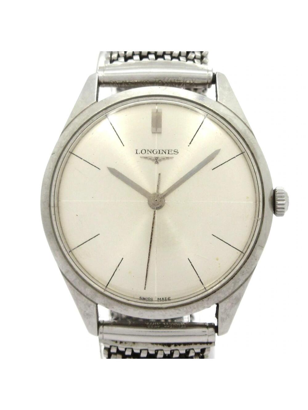 Longines Silver Men's Wrist Watch #308148L57B